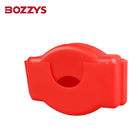 ABS Plastic Gate Valve Lockout With 3 Keyholes Temperature Resistant