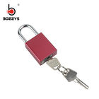 Industrial Safety Spray Painting 38Mm Color Aluminum Padlock With Master Key