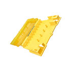 Yellow Lockout Tagout Equipment With Engineering Plastic PC Material