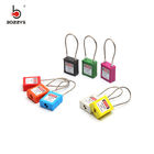 BOSHI OEM Acceptable Stainless Steel Shackle Material Wire Safety Padlock