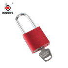 BOSHI Industrial Safety Spray Painting 38Mm Color Aluminum Padlock