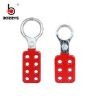 Aluminum safety lockout hasp with locking diameter 1 inch but hole diameter 8 mm