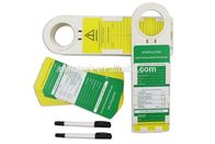 Combination Safety Scaffolding Tag with 10pcs Holders 20pcs Tags & 2pcs Marker Pens