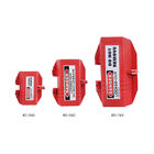 Red Color Electrical Lockout Devices For Electrical Safety Equipment