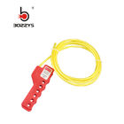 BOSHI Customized Nylon PA Material Adjustable Safety Cable Lockout