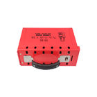 BD-X02 Group Electrical Lockout Tagout Box Station With Padlocks