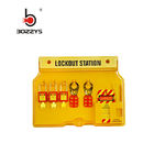 Long Life Spend Electrical Lockout Station For Padlock Hasp One Year Warranty