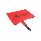 Big Capacity Safety Lockout Kit Red Color PVC Liner Warning Labels Available