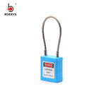 BOSHI Customized Color Stainless Steel Cable Wire Safety Padlock