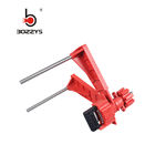 Two Arms Universal Valve Lockout Device Red Color For Ball / Butterfly Valve