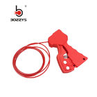 Durable Cable Lockout Device 1.5MM Diameter With Nylon PA And Steel Material