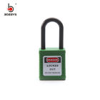 BOSHI Cheap Price 38mm Plastic Shackle Insulated Safety Padlocks