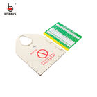 Industrial Use Safety Lockout Tags Customized Color For Breakdown Maintenance