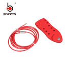 BOSHI Custom Product Nylon PA Multipurpose Red Cable Lockouts