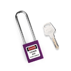Explosion-proof certification Long steel beam Safety padlock for Industrial equipment lockout