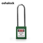 Manufacturer of industrial locks Long steel Shackle Security padlock with keyed alike