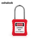 4mm Stainless steel beam Zenex Safety Lockout Tagout padlock body key unified laser coding