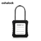 4MM stainless steel shackle industry safety lockout padlock with master key