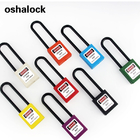 oshalock Industrial Equipment 76mm Plastic Shackle keyed alike Safety Lockout Padlock