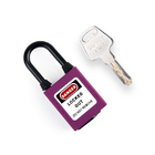 38mm dust-proof Anti-magnetic explosion-proof lockout Insulated safety padlock with master keys