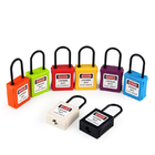 Chinese manufacturer non-conductive and non-sparking safety tagout lockout padlock Customizable labels and laser coding