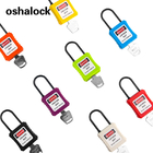 Chinese manufacturer non-conductive and non-sparking safety tagout lockout padlock Customizable labels and laser coding