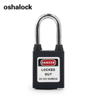 oshalock steel shackle steel shackle safety padlock
