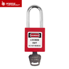 38mm shackle plastic ip65 safety padlock with master keys,security padlock
