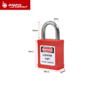 Safety Padlock Short padlocks BD-G57 Keyed Alike Color Padlock for lock out tagout