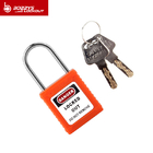 BOSHI Highly recommended 38mm Stainless Steel Shackle Safety Padlock for Industrial Safety