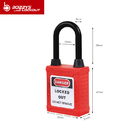 Boshi Industrial Nylon Safety Products Lock Padlock With Dust-proof