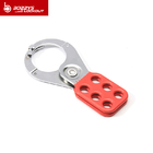 Safety Lockout Hasp 38MM Lock Shackle Diameter With Steel And Nylon PA Material
