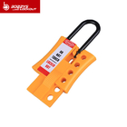 Insulation Property Safety Lockout Hasp High Security 7.5MM Lock Hole Diameter