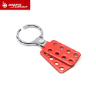 8 Holes Multiple Lockout Hasp With Engineering Plastic Nylon PA Injection Molding