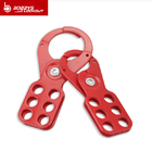 ABS Safety Steel Aluminum Lockout Hasp With Padlock multifunction for industrial business