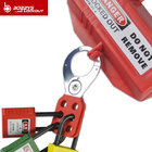 Rustproof Industrial Safety Lock Hasps , Six Holes Master Lock Locking Hasp