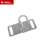 Galvanized Hardened Steel Safety Lockout Hasp Butterfly Type