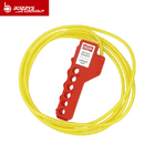 Rotatable Yellow Adjustable Cable Lockout Impact Resistant