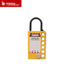 Aluminum Alloy Wear Resistant Safety Lockout Hasp Yellow Color