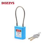 Industrial Cable Safety Padlocks Steel Wire Shackle Padlock ISO14001