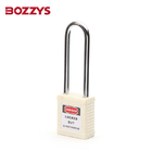 Long Steel Shackle ABS Safety Padlock Nylon PA Safety Cable Padlock