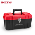 Double Layer PVC Personal Lockout Toolbox With Removable Organizer Tray