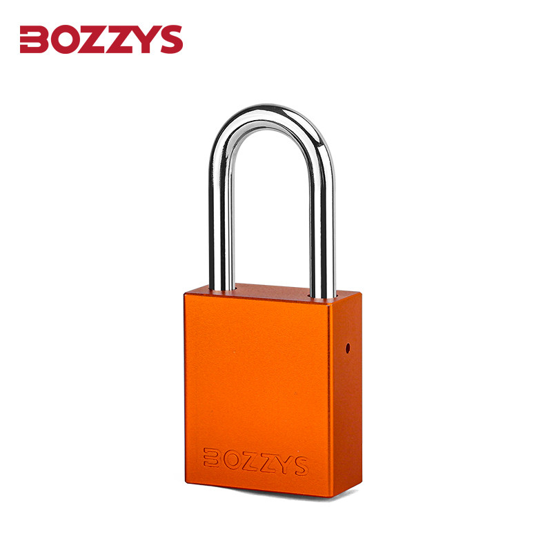 Compact Anodized Isolation Aluminum Padlocks With Master Keyed For Lockout Tagout