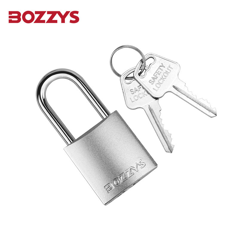 Anodized Aluminum Padlock With Laser Coding For Industrial Lockout Tag