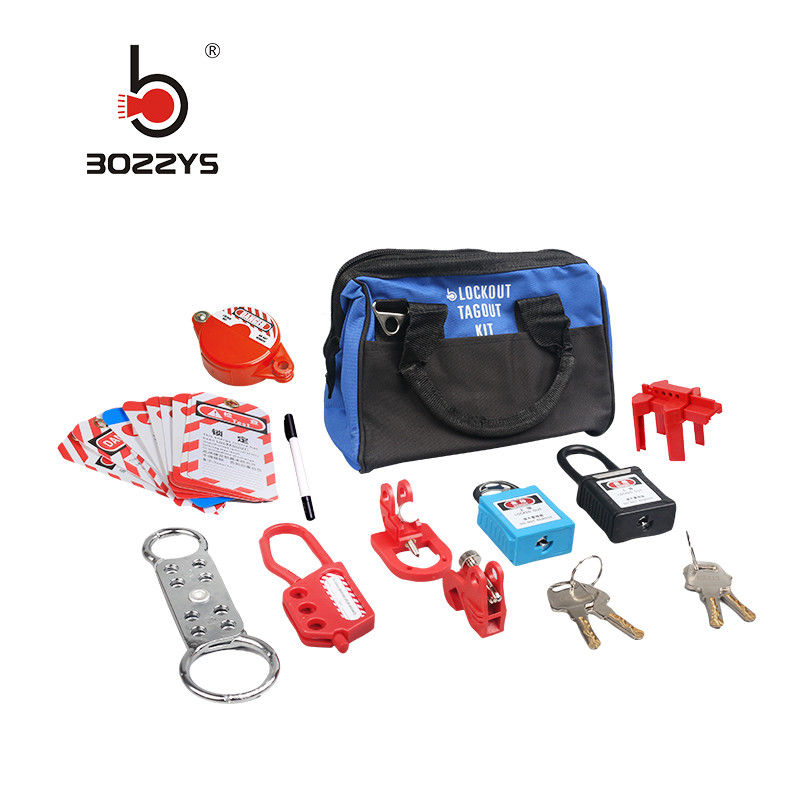 Laminated Safety Lockout Kit Easy To Carry Customized Color One Year Warranty