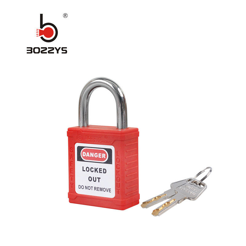 BOSHI 25mm Shackle Length Small Safety Padlock With Shackle Insulation