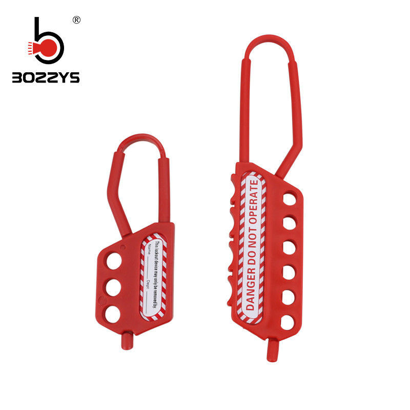 Plastic Hasp Safety Lockout for insulated lockout tagout using
