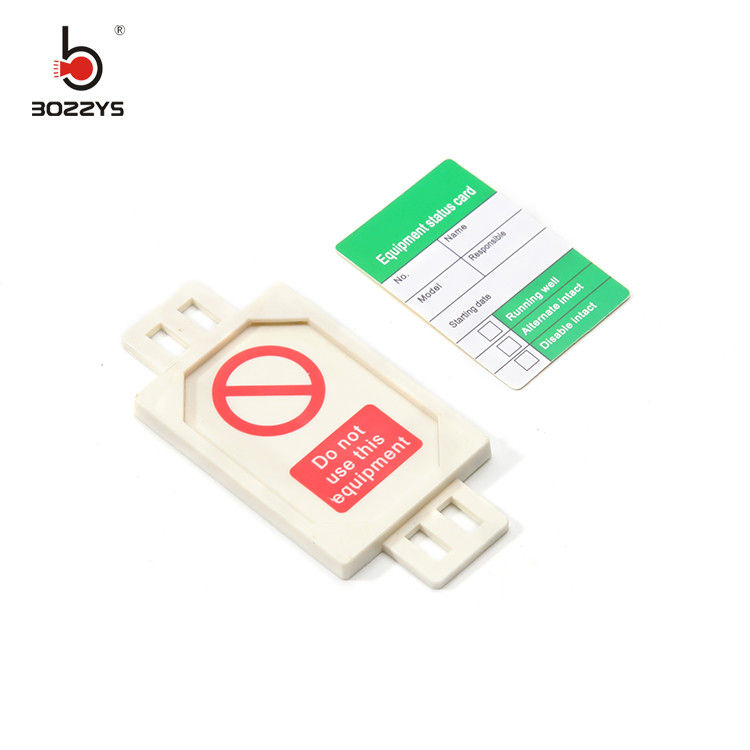 BD-P31 Safety Tagout Plant Machinery Harness Micro Tag, lockout tagout equipment