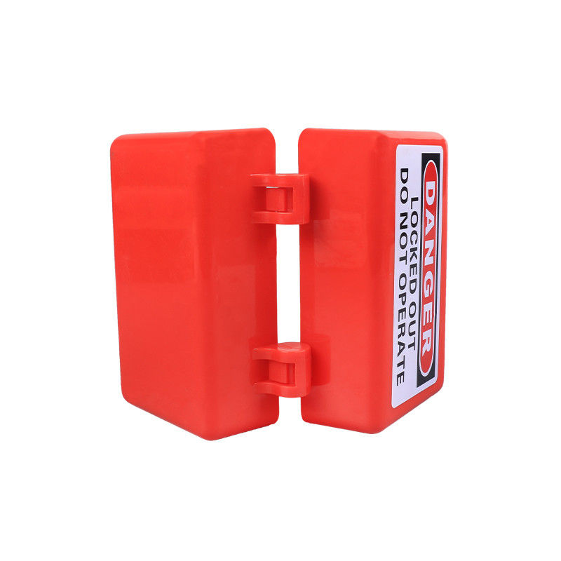 Rugged Plastic Electrical Lockout Devices For ABS Plug Hexagon Lockout Design
