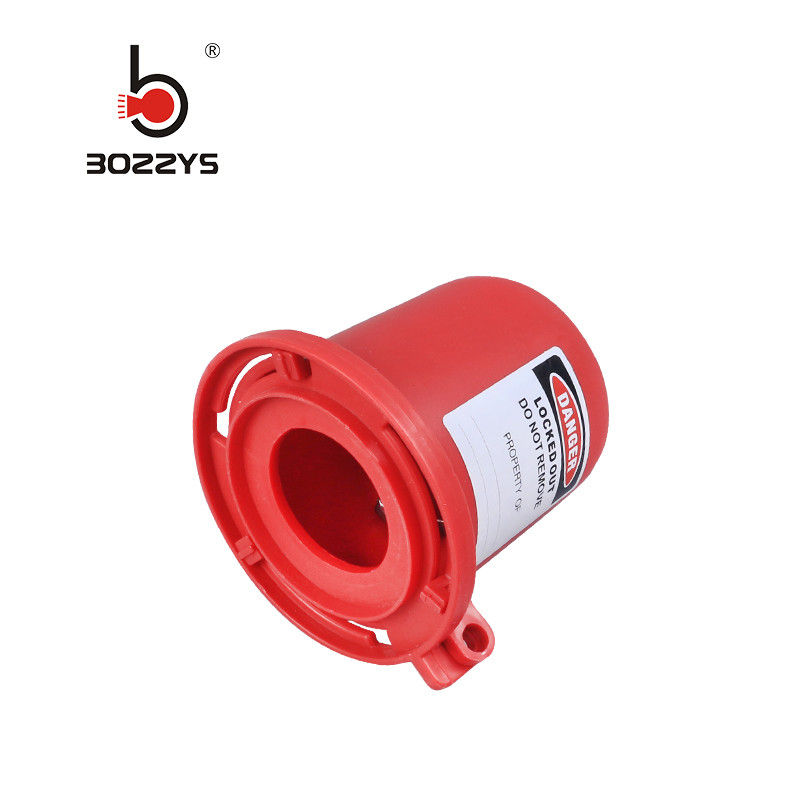 Durable Gate Valve Lockout Engineering Plastics PP Material Customized Color